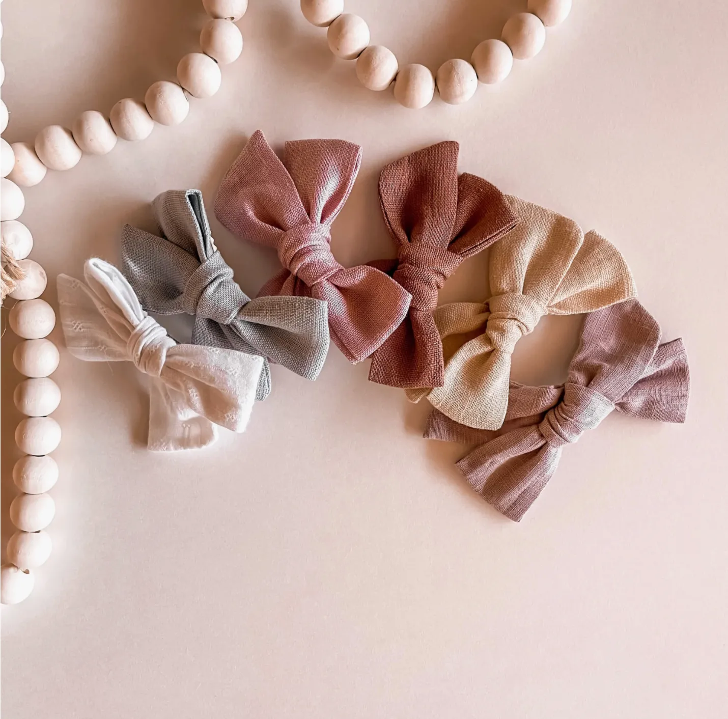 6 Piece Bow Set - Fawn by Moon   Mystics