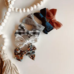 6 Piece Bow Set - Winter Wind by Moon   Mystics