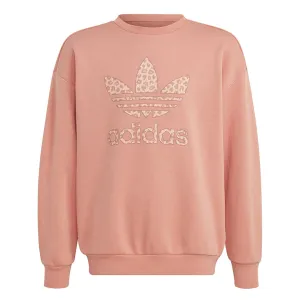 adidas - Girls' (Junior) Animal Graphic Print BF Crewneck Sweatshirt (IJ0745)