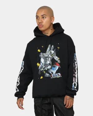 American Thrift X Robotech Macros Saga Hoodie Black
