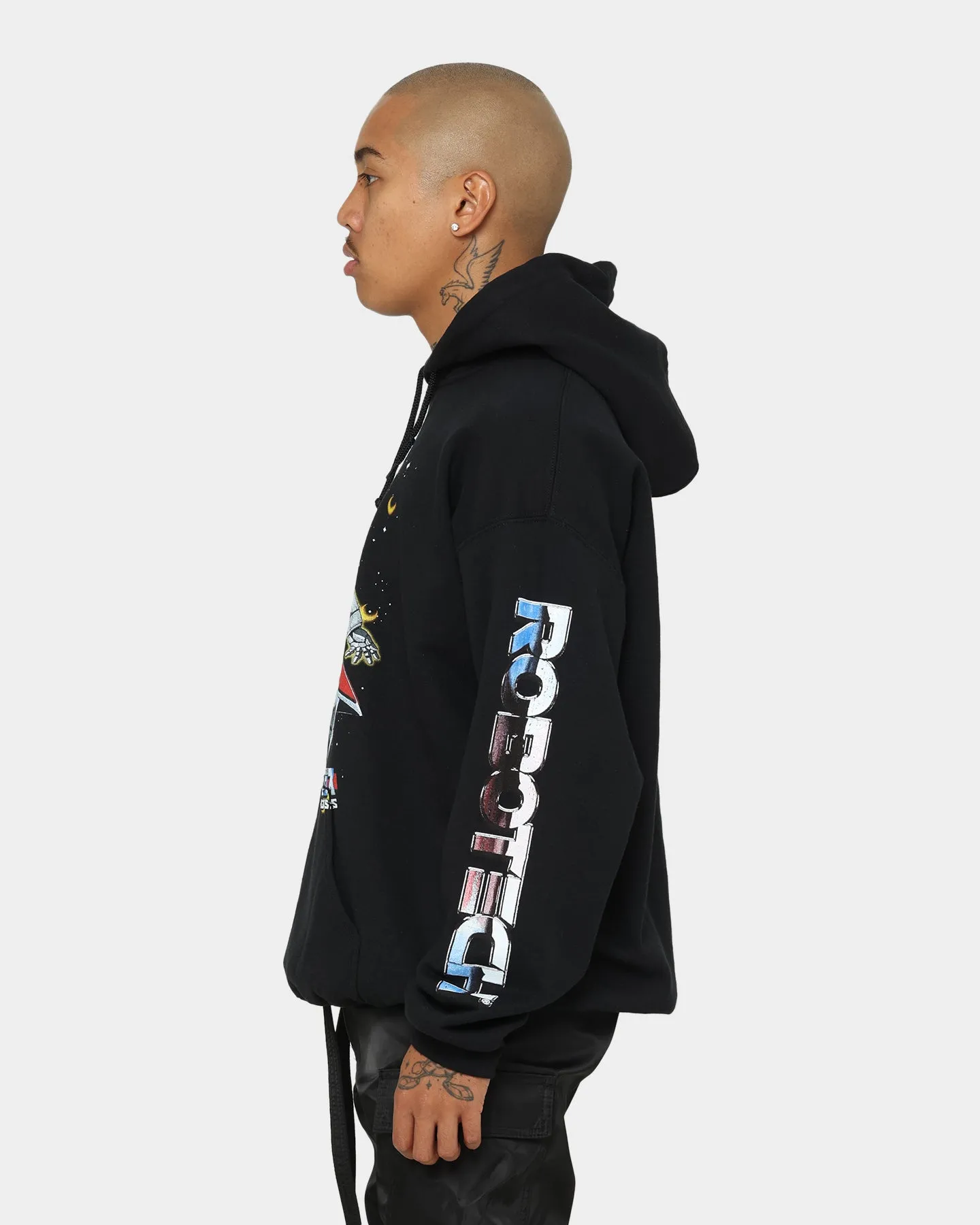 American Thrift X Robotech Macros Saga Hoodie Black