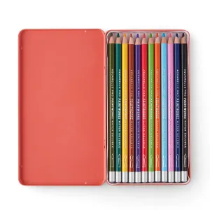 Aquarelle Pencils - 12 Linden Wood Watercolour Pencils
