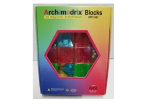Archimedrix Junior Small Box Magnetic Blocks 25 Piece Set