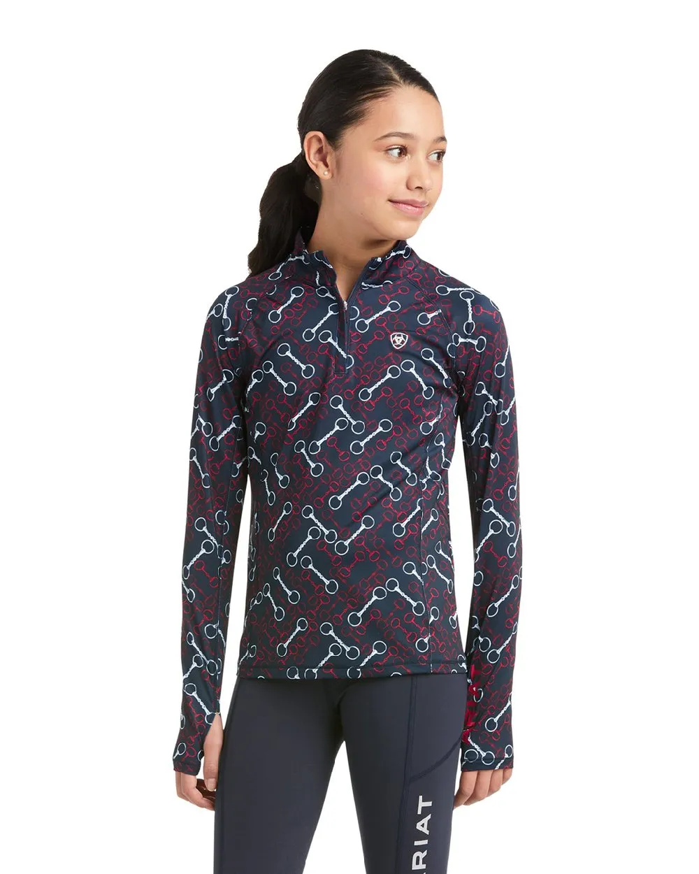 Ariat Childrens Lowell 2.0 1/4 Zip Base Layer Ariat Clothing