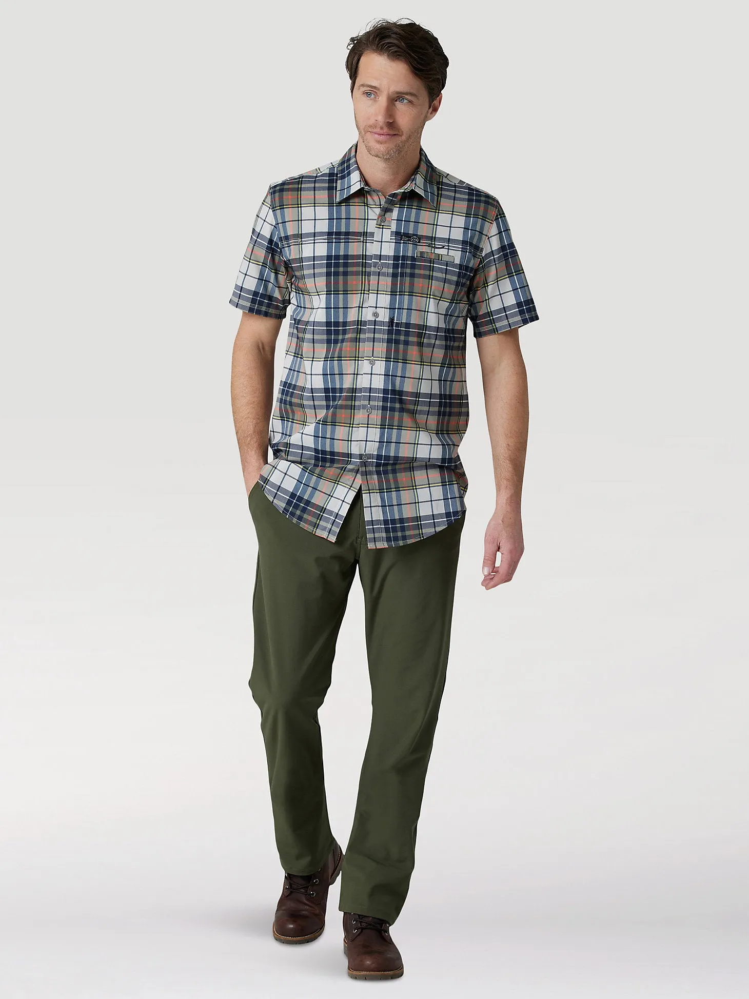 ATG by Wrangler™ Men's FWDS Chino in Deep Depths Wrangler Clothing