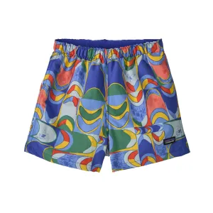Baby Baggies Shorts - Swallowtail Geo: Eddy Blue by Patagonia