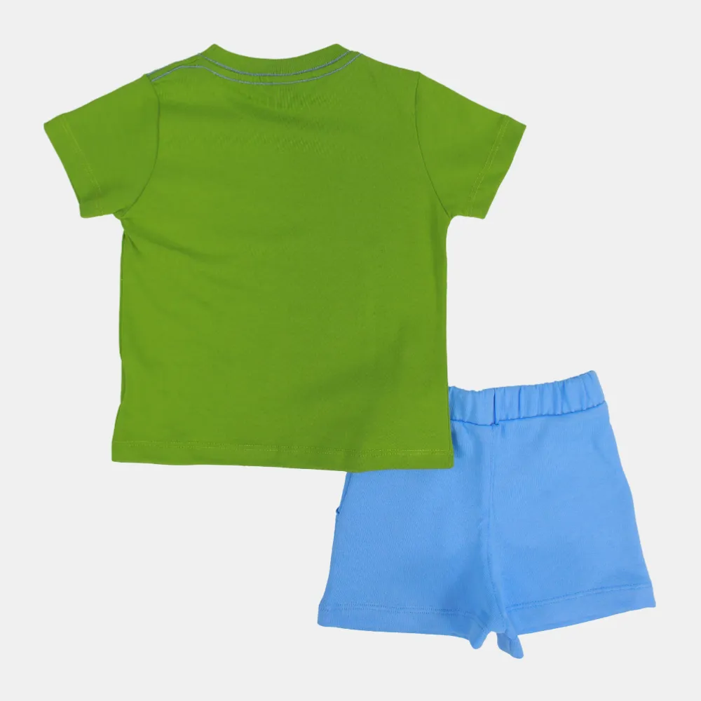 Baby Boys Cotton Pajama Set – Mickey Mouse Print