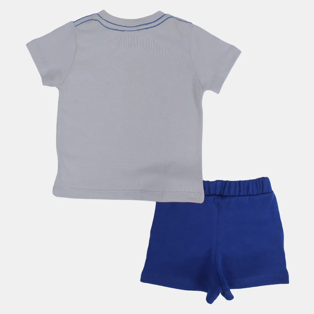 Baby Boys Cotton Pajama Set – Mickey Mouse Print