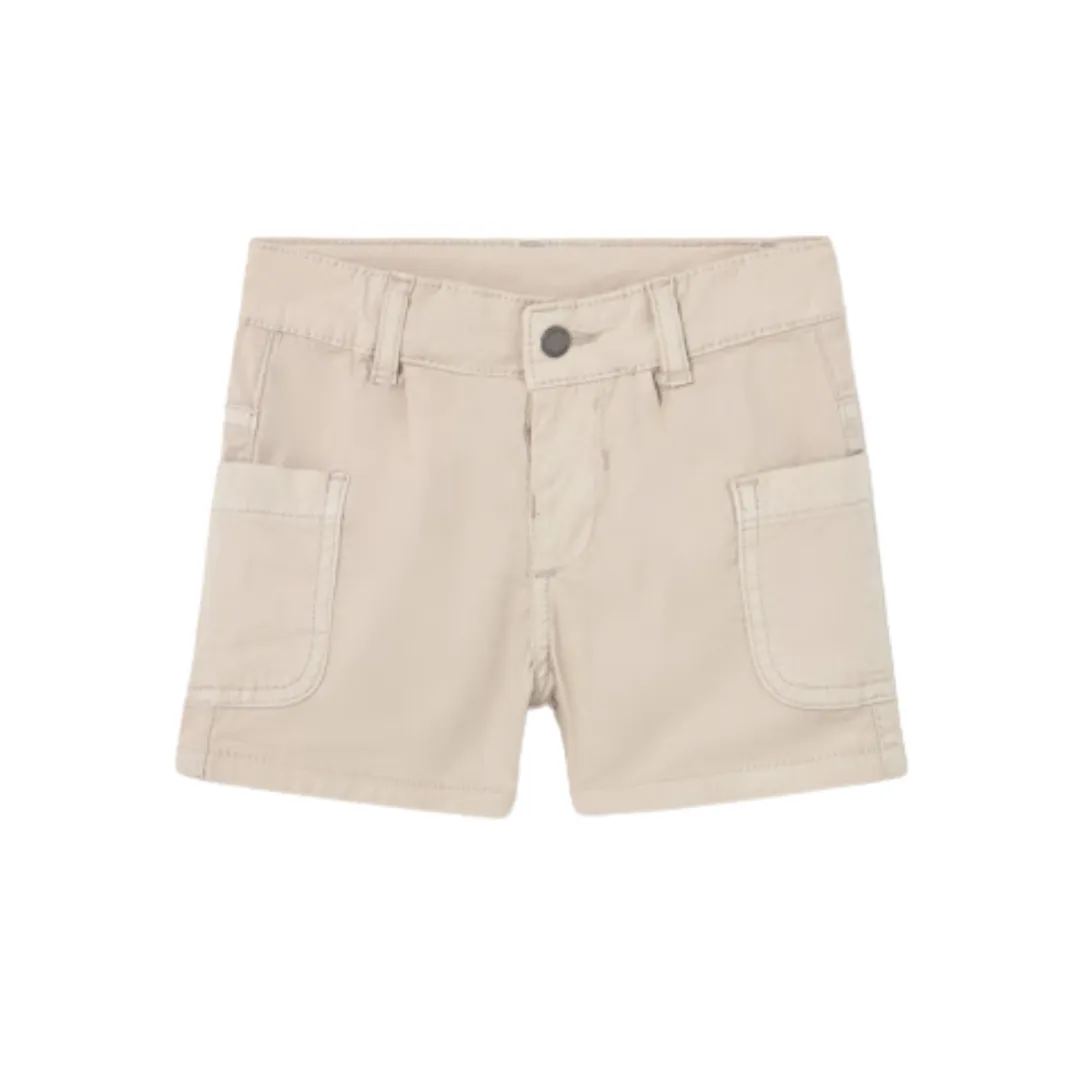 Baby Cargo Shorts - Bone by Mayoral