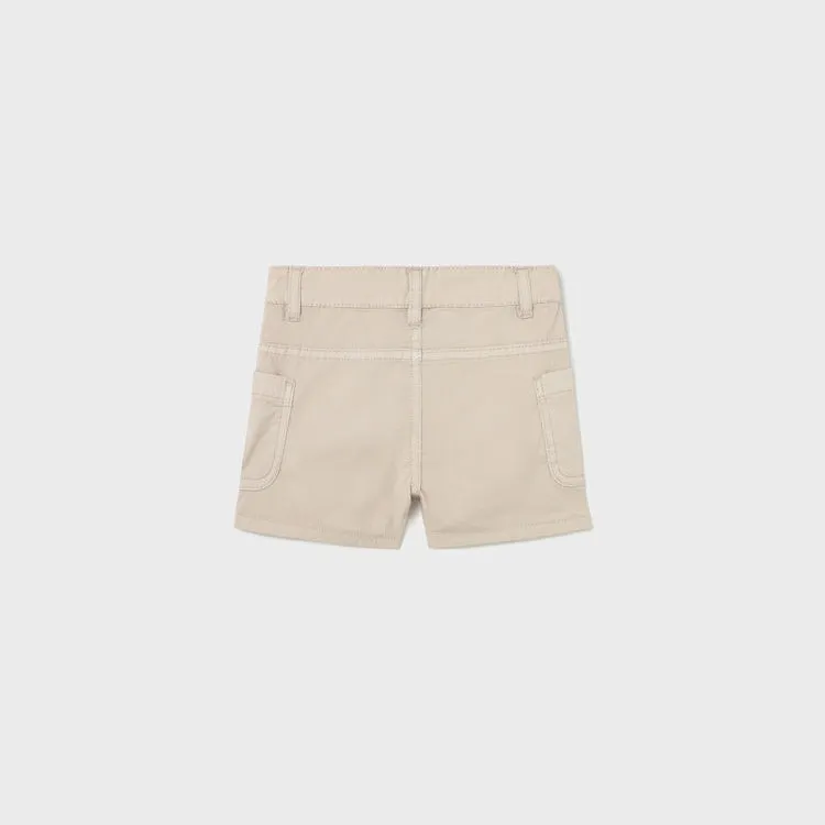 Baby Cargo Shorts - Bone by Mayoral