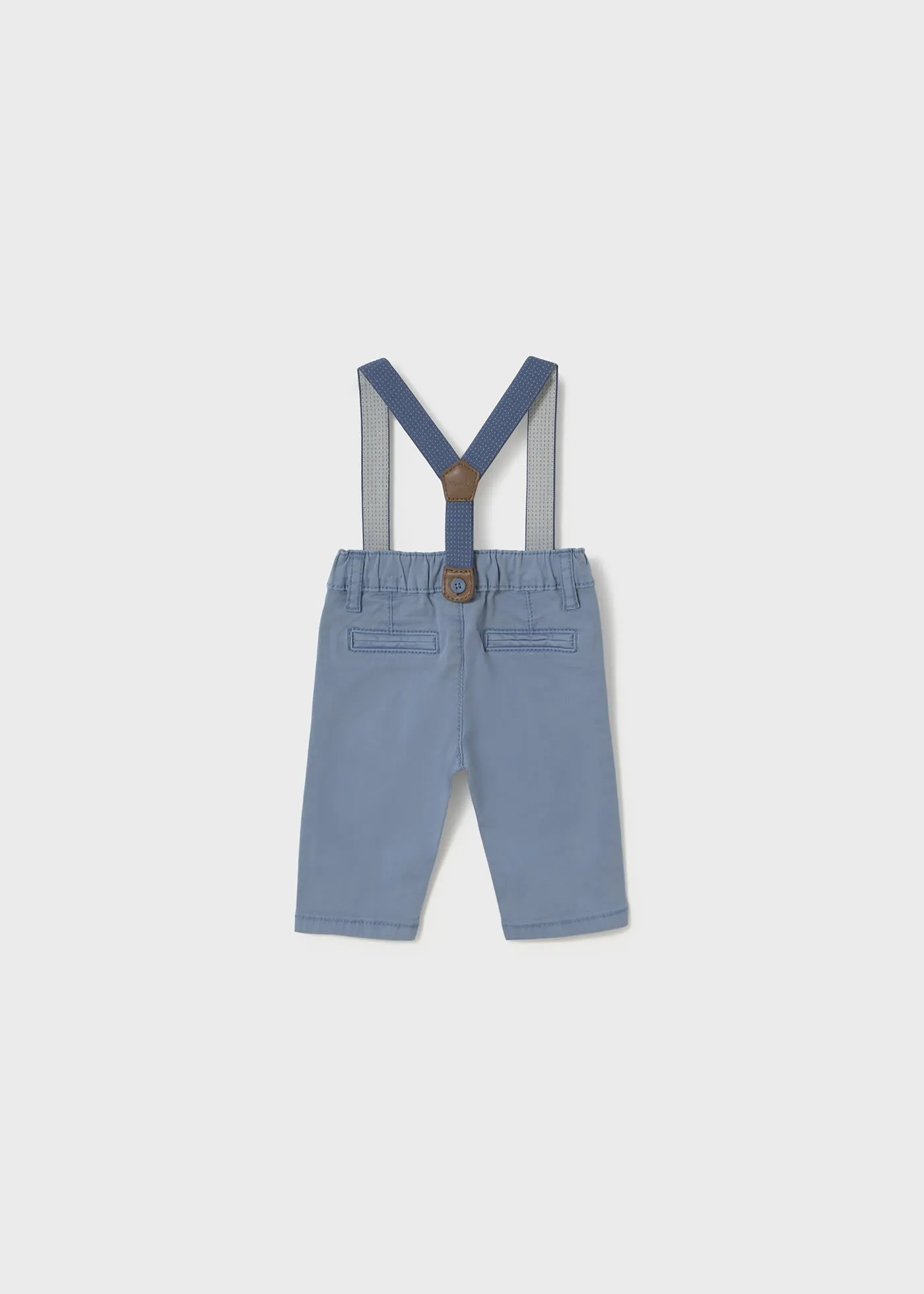 Baby Chino Pants with Suspenders - Riviera by Mayoral