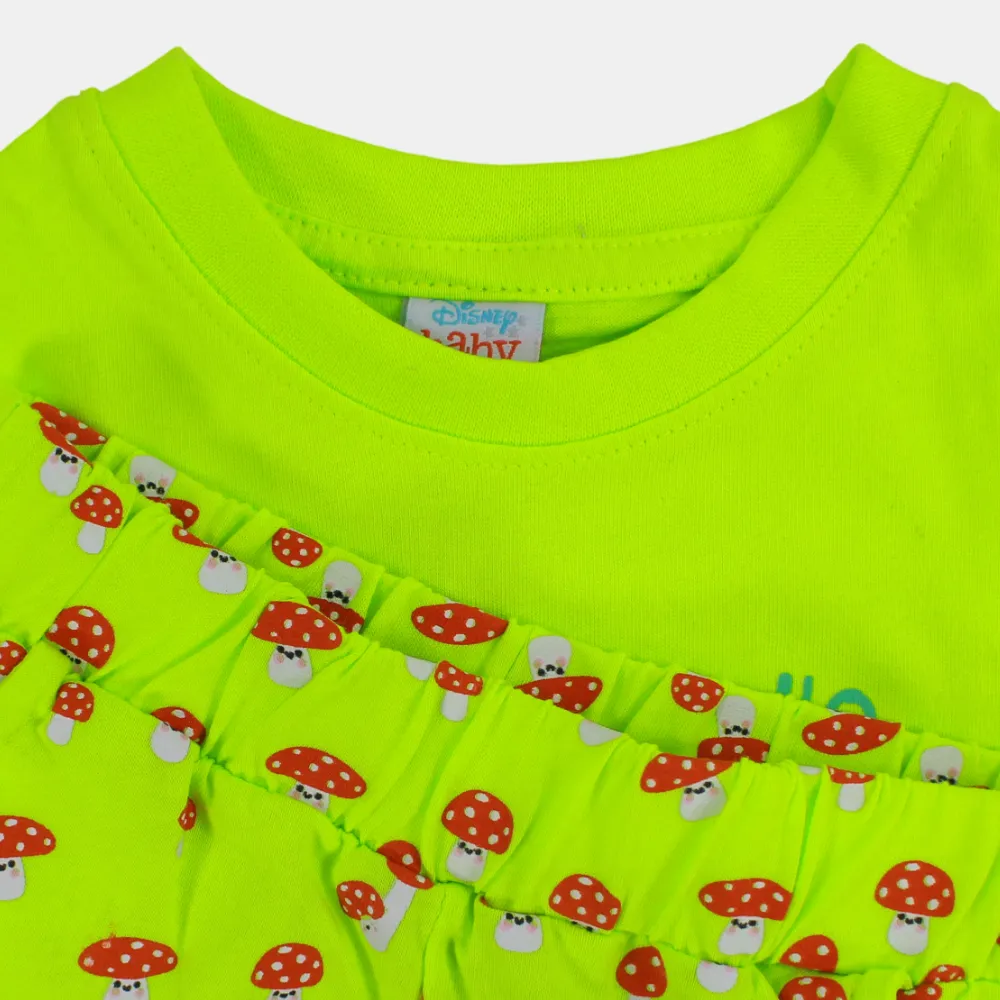 Baby Girls Cotton Pajama Set - Winnie The Pooh Design