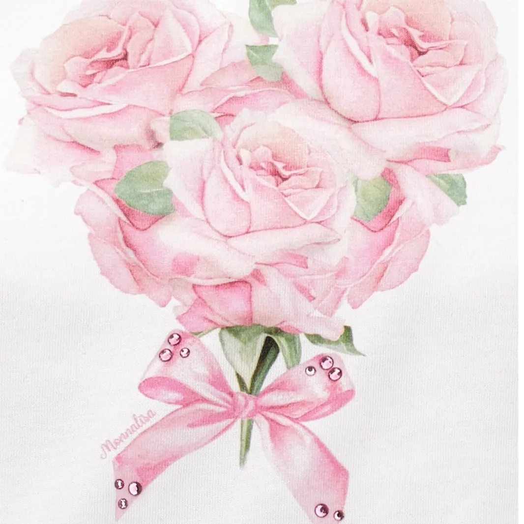 Baby Girls Pink Floral Legging Set