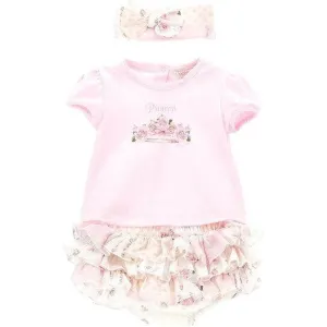 Baby Girls Pink Rose Set