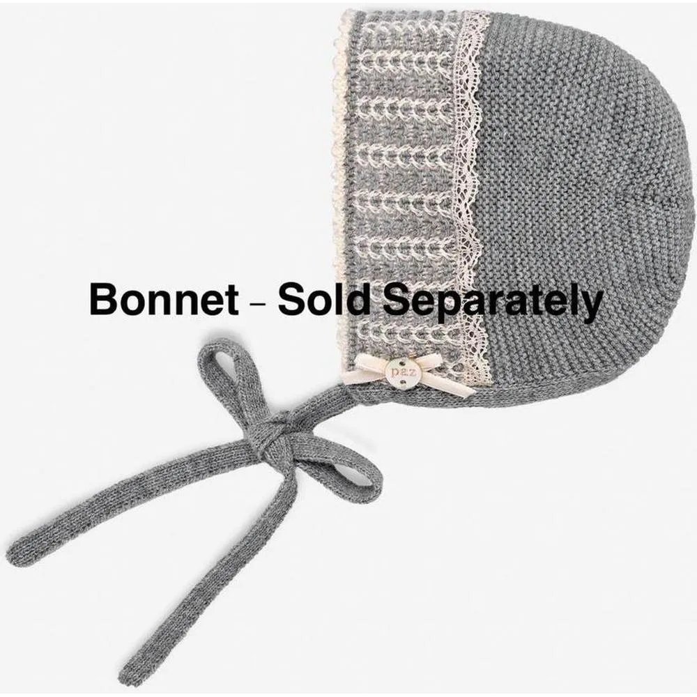 Baby Grey 'Saturno' Knitted Set