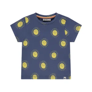 Baby Short Sleeve Tee - Suns on Blue by Babyface
