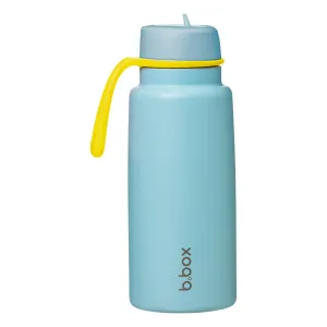 b.box Insulated Flip Top 1 Litre Bottle Pool side