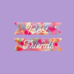 Best Friends Hair Clips by Eugenia Kids