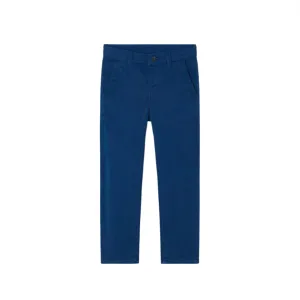 Better Cotton Slim Chino Pants - Cyan by Mayoral - FINAL SALE