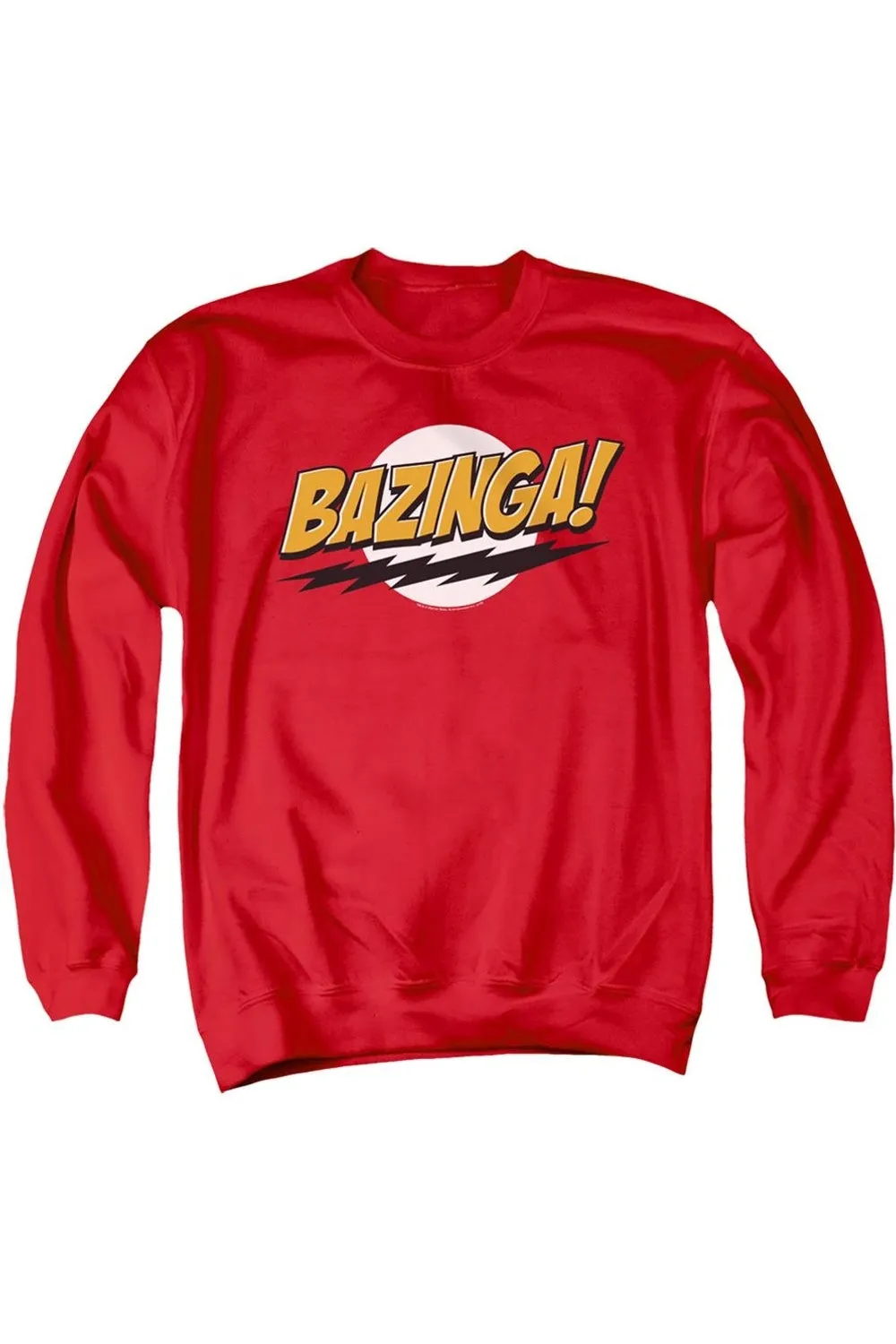 Big Bang Theory Bazinga Adult Crewneck Sweatshirt