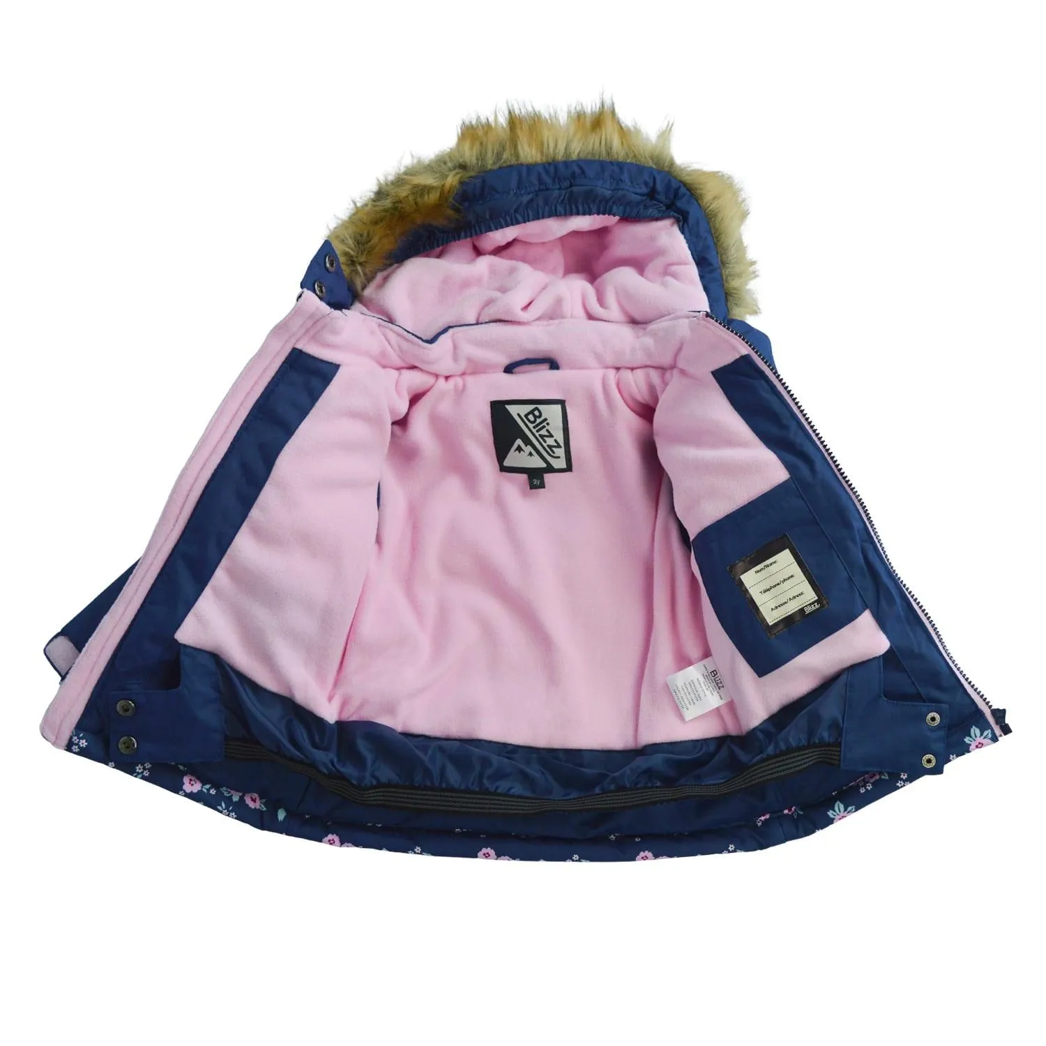 Blizz Girls Snow Suit (2 to 6 yrs) - 24WBLI5418 Babykids Blizz