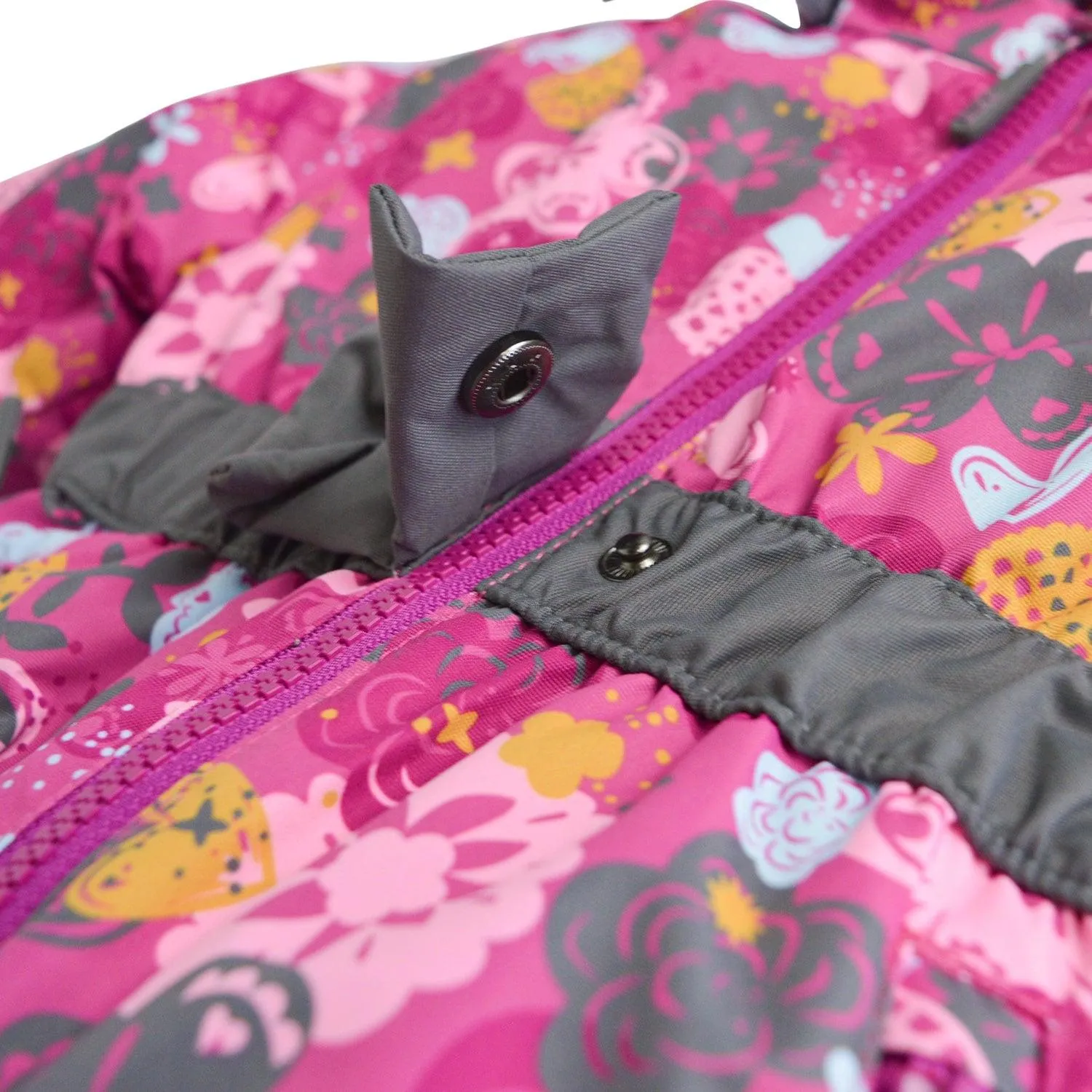 Blizz Toddler Girls with Pointy Hood Snow Suit (18m & 24m) - 22WBLI5223 Babykids Blizz