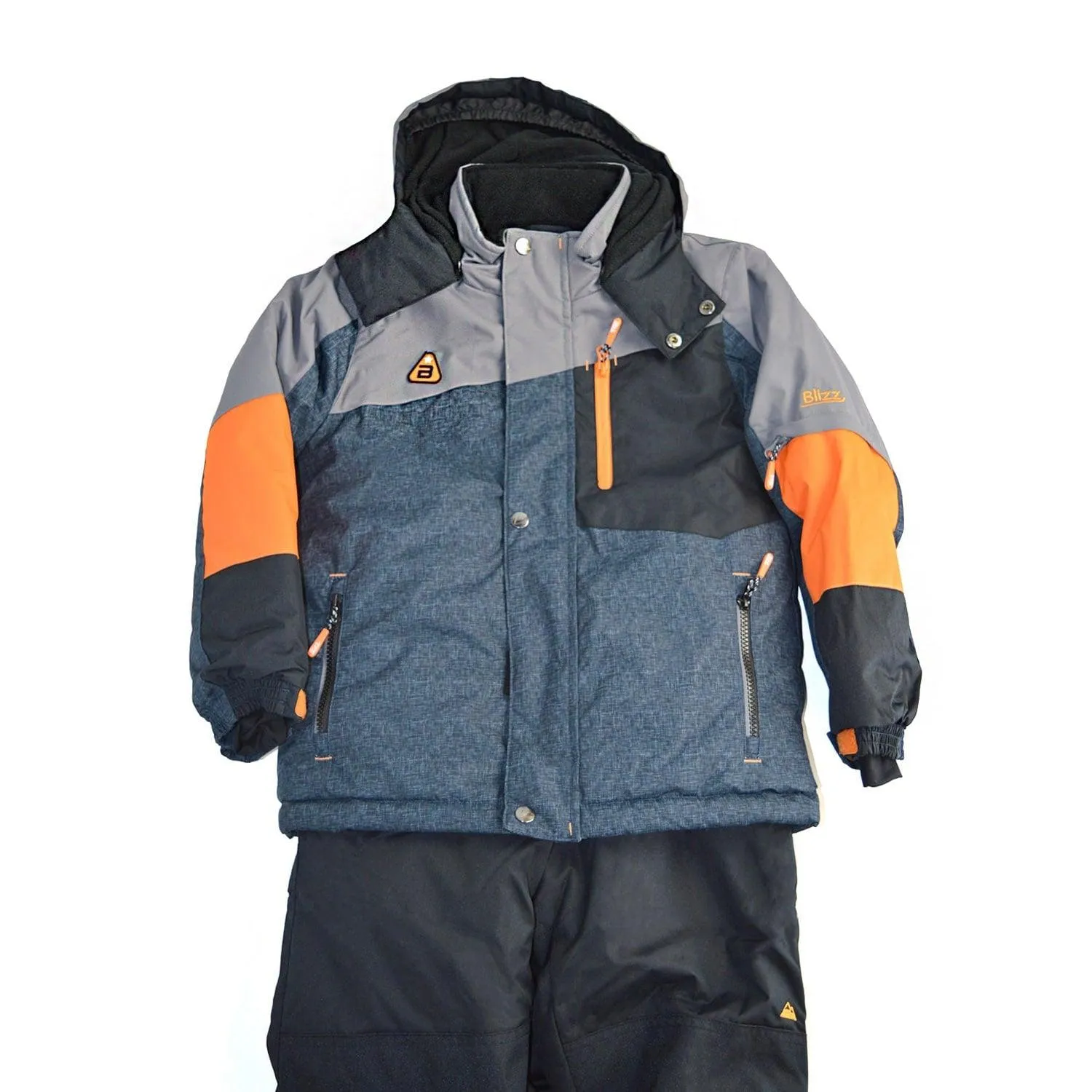 Blizz Youth Boys Snow Suit (7 to 16 yrs) - 24WBLI3404-G Babykids Blizz