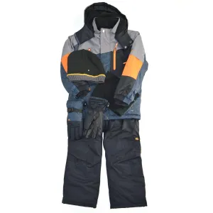 Blizz Youth Boys Snow Suit (7 to 16 yrs) - 24WBLI3404-G Babykids Blizz