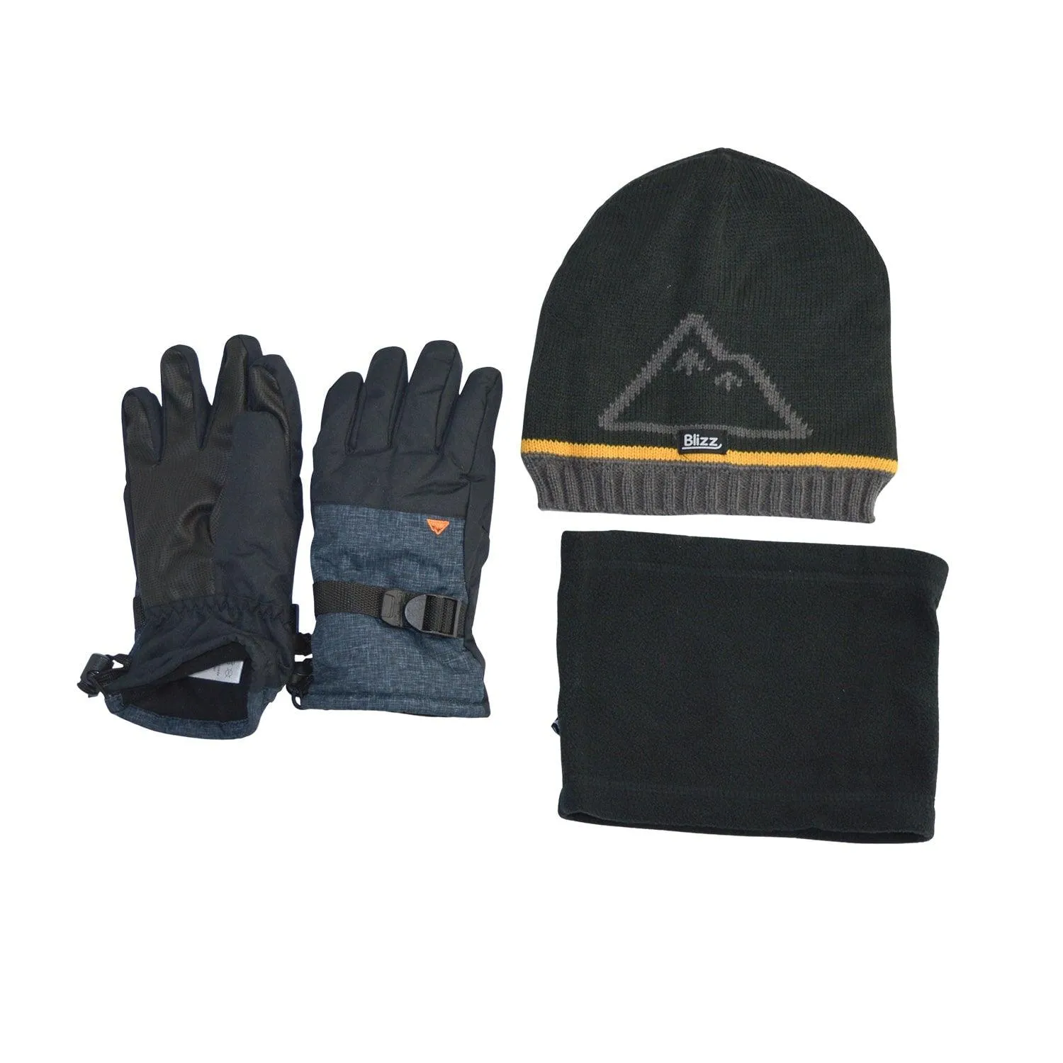 Blizz Youth Boys Snow Suit (7 to 16 yrs) - 24WBLI3404-G Babykids Blizz