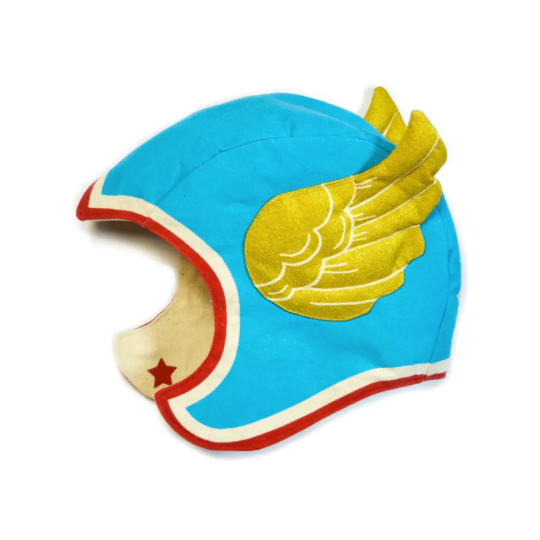 Blue Cape and Hat Hero Set by Lovelane Designs
