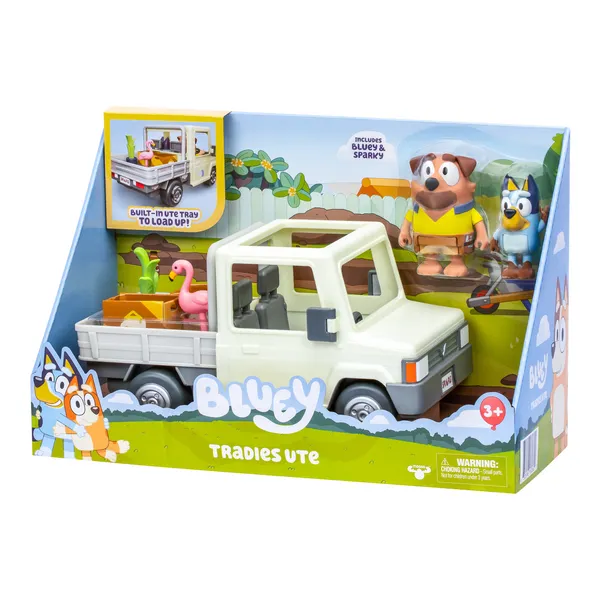 Bluey Tradies Ute