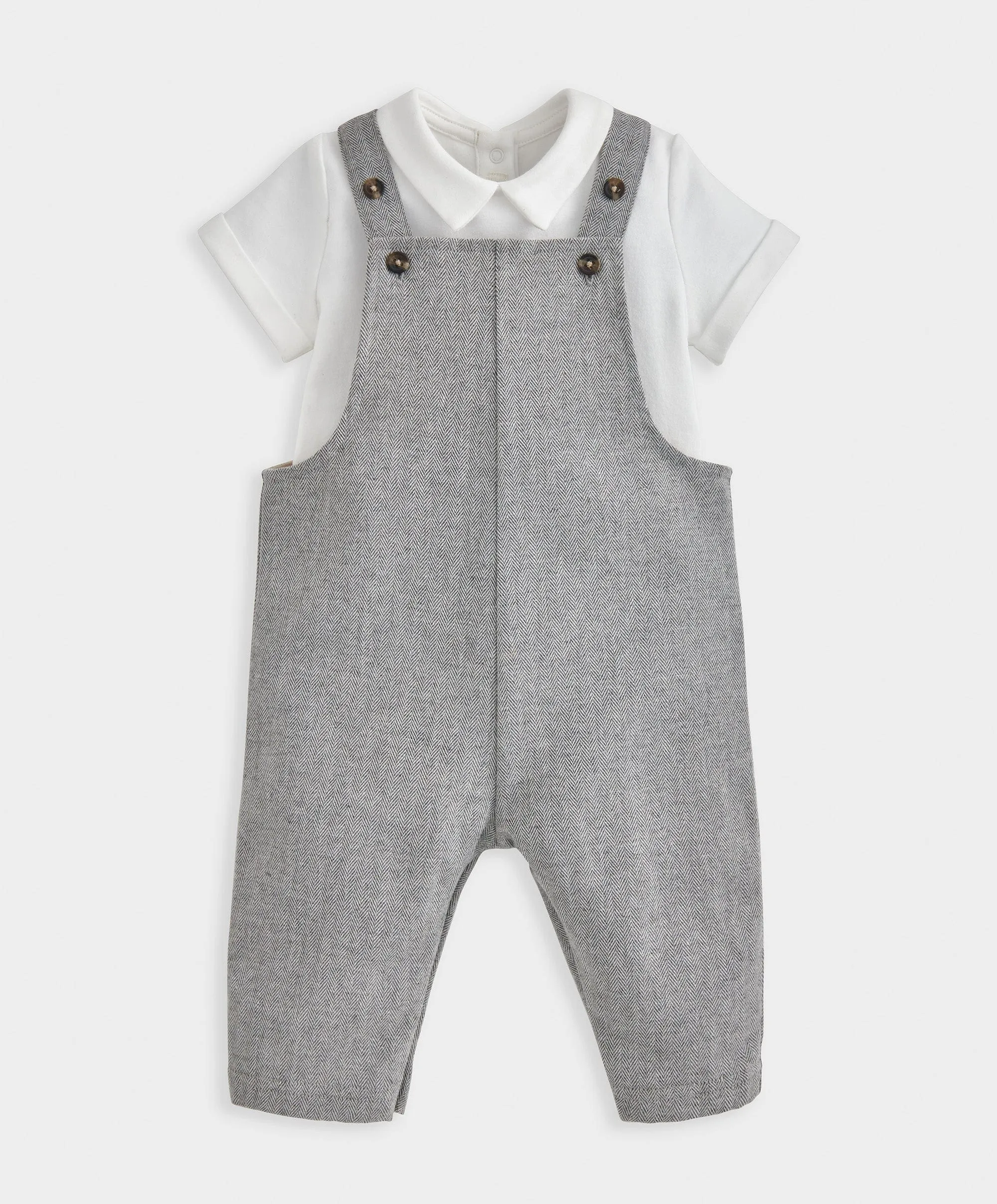 Bodysuit & Dungaree Set Babykids Mamas & Papas