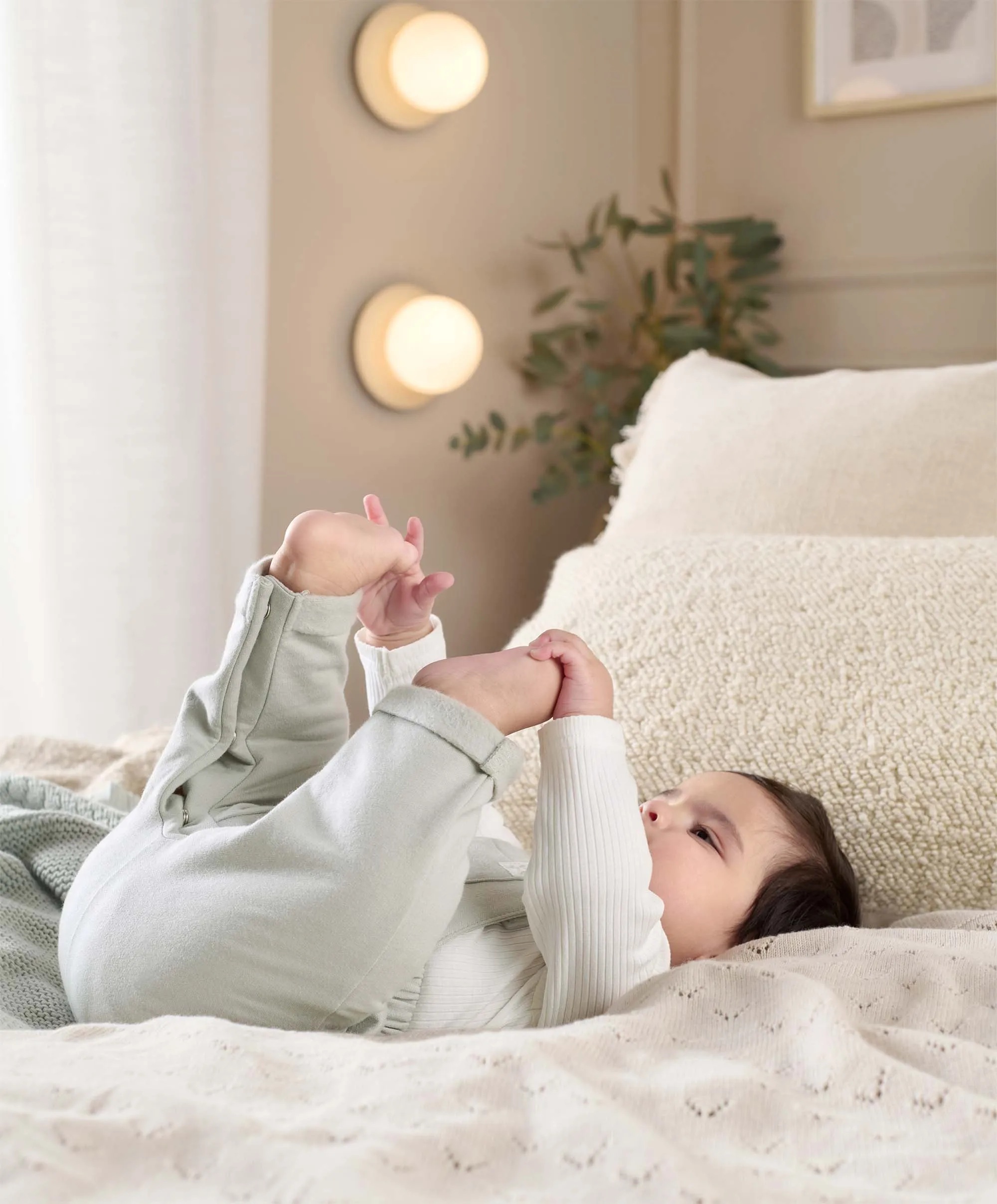 Bodysuit & Jersey Dungarees Outfit Set - Green Babykids Mamas & Papas