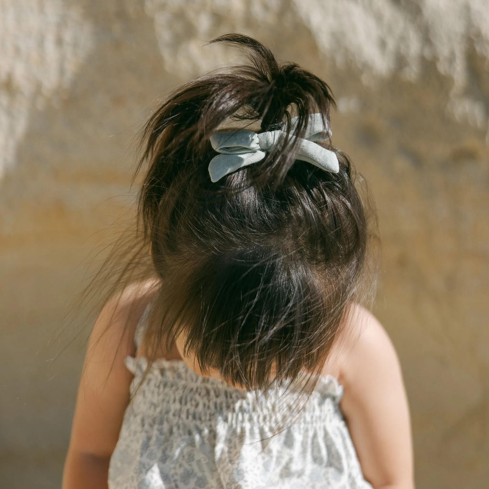 Bow with Clip, Set of 3 - Lipstick, Sky, Bubblegum by Quincy Mae