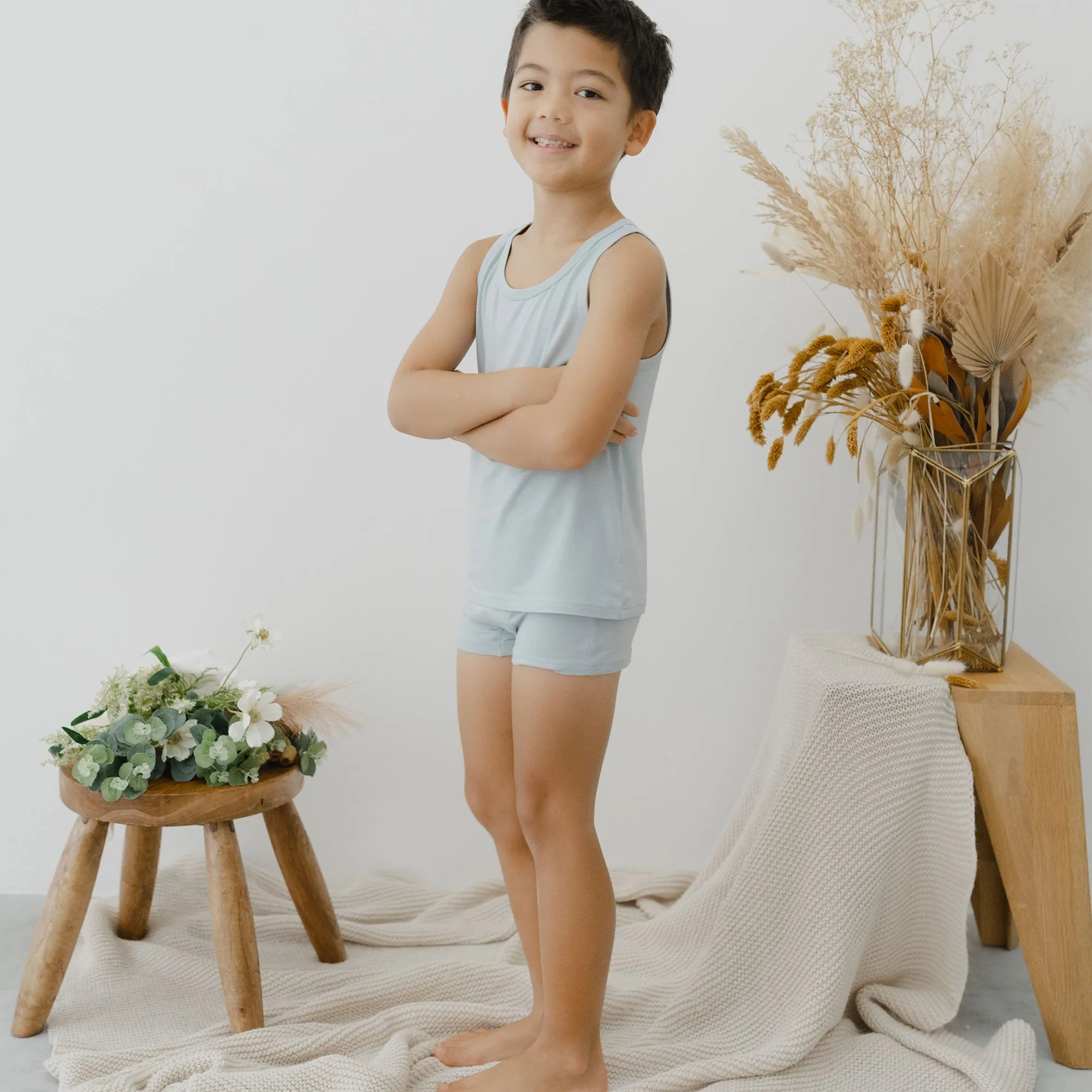 Boys' Tencel™ Micro Modal Boxer Briefs - Set Of 2 Babykids_just-peachy