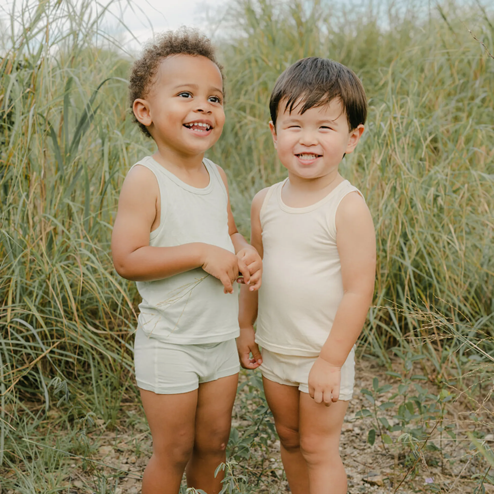 Boys' Tencel™ Micro Modal Boxer Briefs - Set Of 2 Babykids_just-peachy