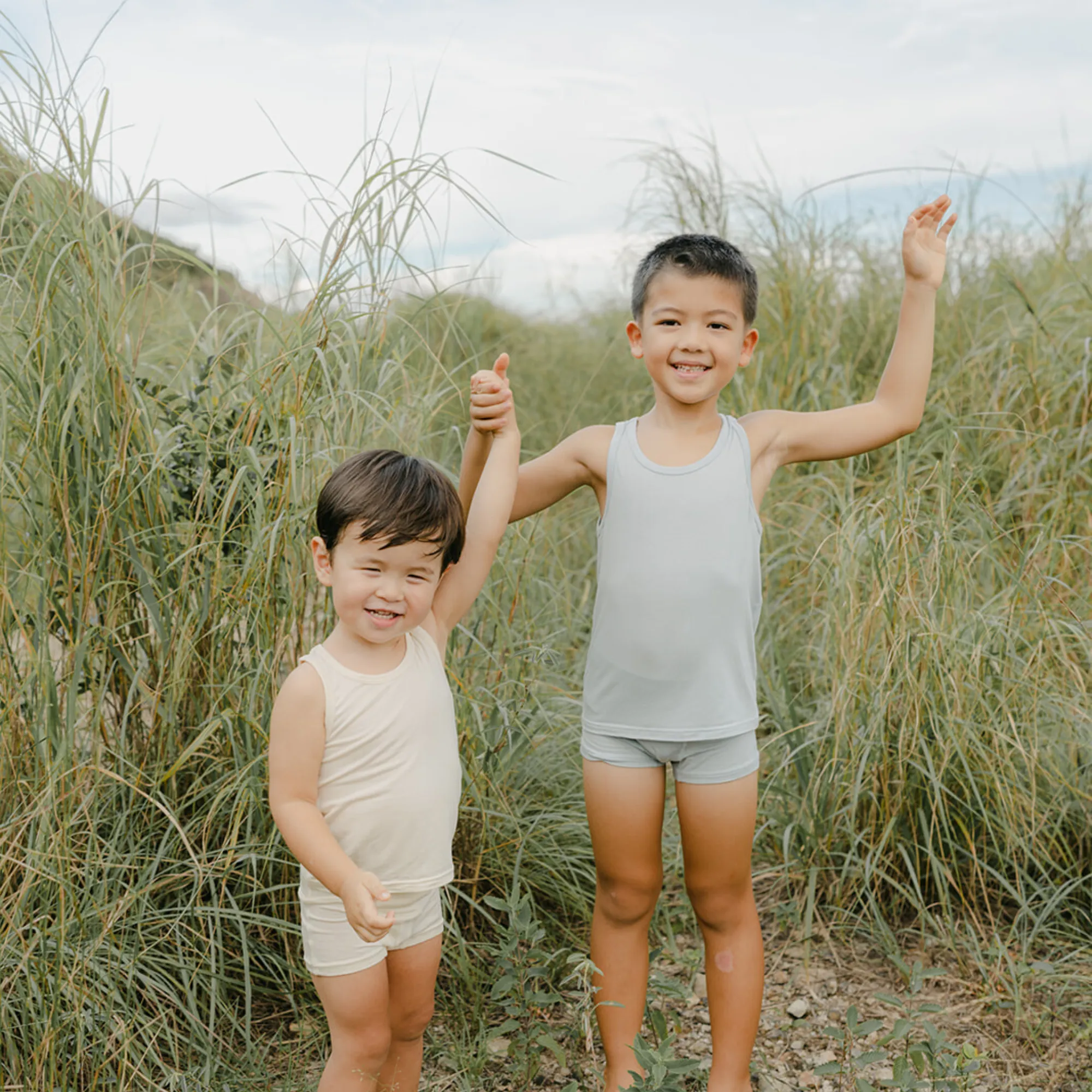 Boys' Tencel™ Micro Modal Boxer Briefs - Set Of 2 Babykids_just-peachy