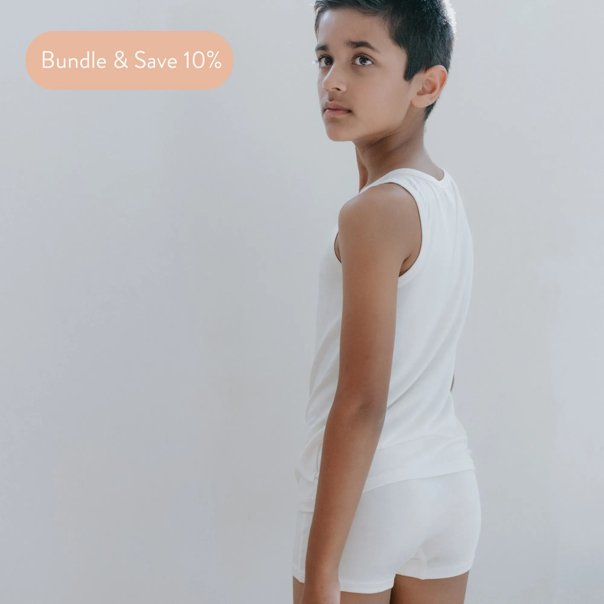 Boys' Tencel™ Micro Modal Boxer Briefs - Set Of 2 Babykids_just-peachy