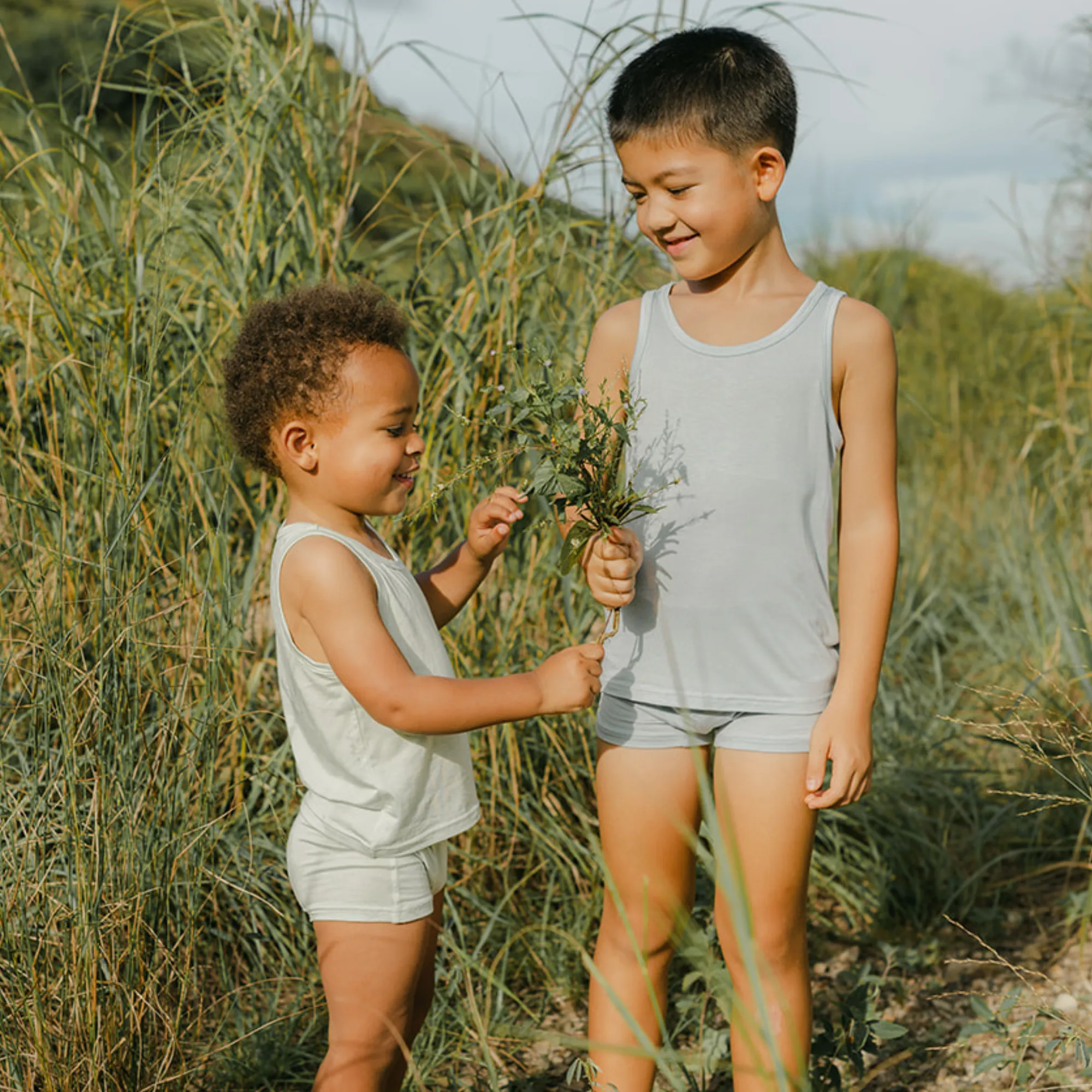 Boys' Tencel™ Micro Modal Boxer Briefs - Set Of 2 Babykids_just-peachy
