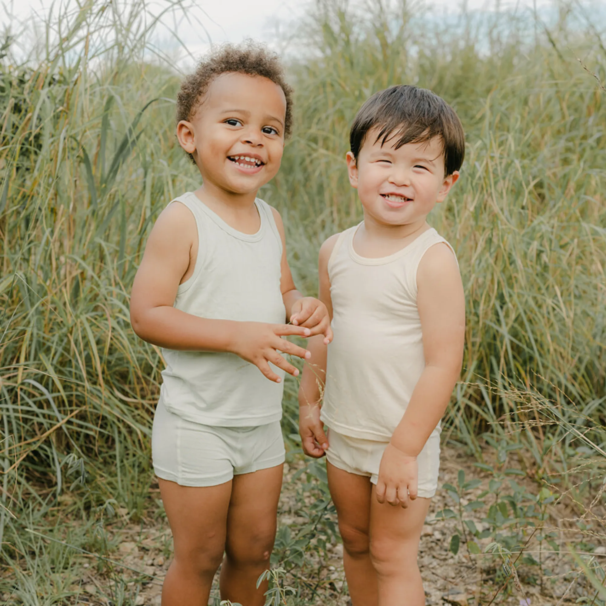 Boys' Tencel™ Micro Modal Boxer Briefs - Set Of 2 Babykids_just-peachy