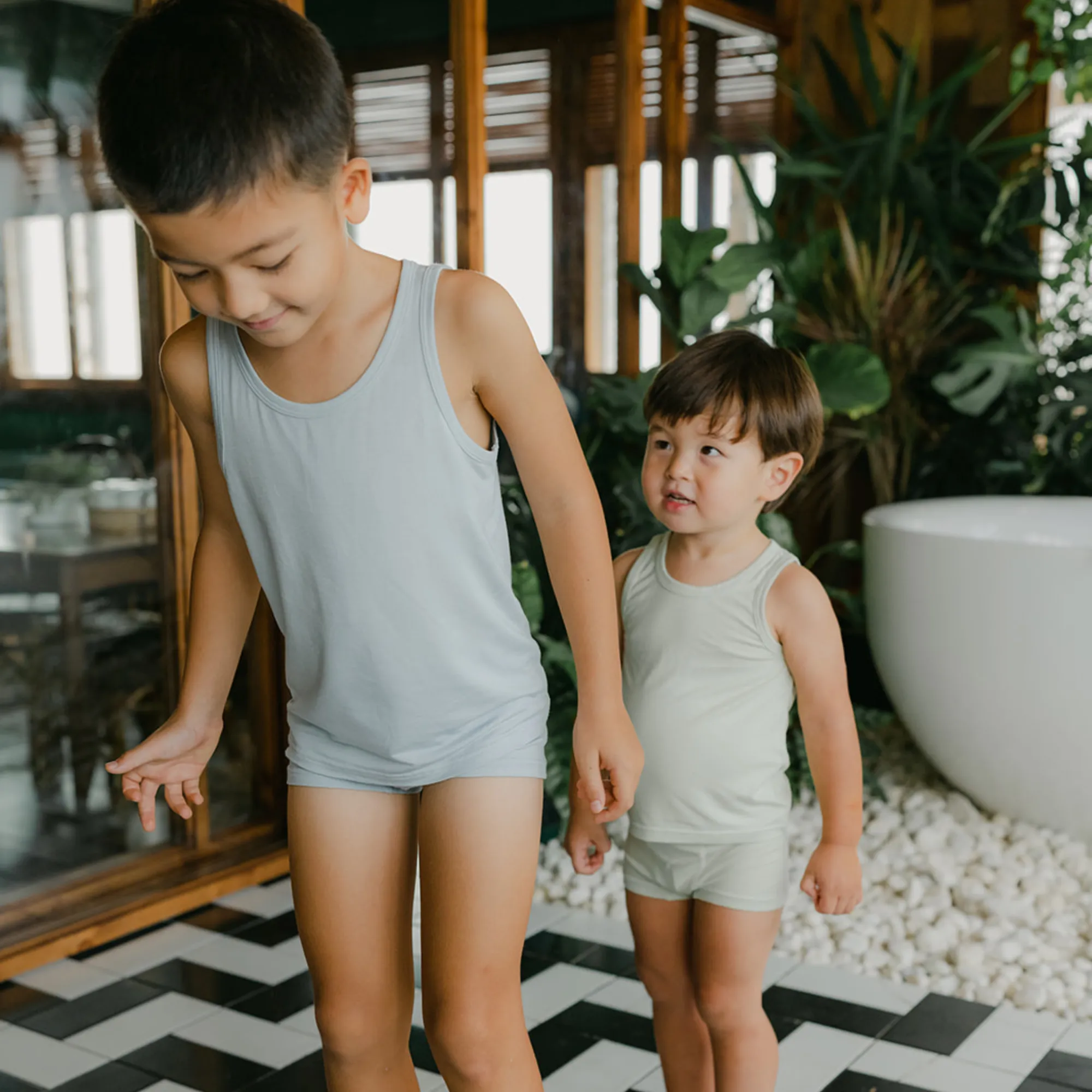 Boys' Tencel™ Micro Modal Boxer Briefs - Set Of 2 Babykids_just-peachy