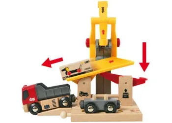 Brio Toys BRIO - Freight Goods Station 6 pieces