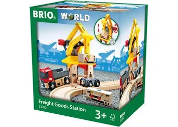Brio Toys BRIO - Freight Goods Station 6 pieces