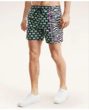 Brooks Brothers Men's Et Vilebrequin Moorea Swim Trunks Navy Brooks Brothers