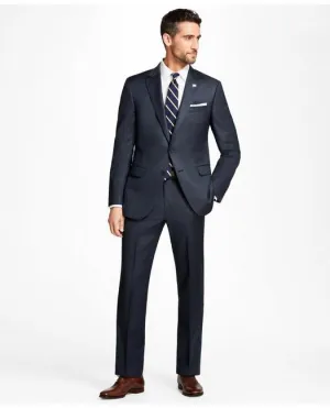 Brooks Brothers Men's Madison Fit Tic 1818 Suit Blue Brooks Brothers