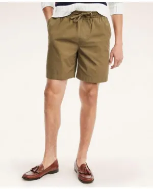 Brooks Brothers Men's Stretch Cotton Ripstop Shorts Olive Brooks Brothers