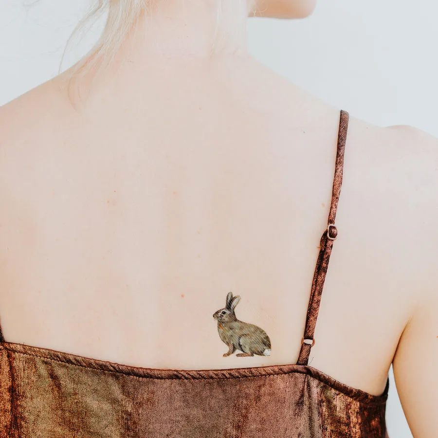 Bunny Rabbit Tattoos - Set of 2 by Tattly