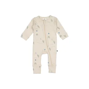 Burrow and Be Midnight Forest Zip suit NEW BORN SIZE