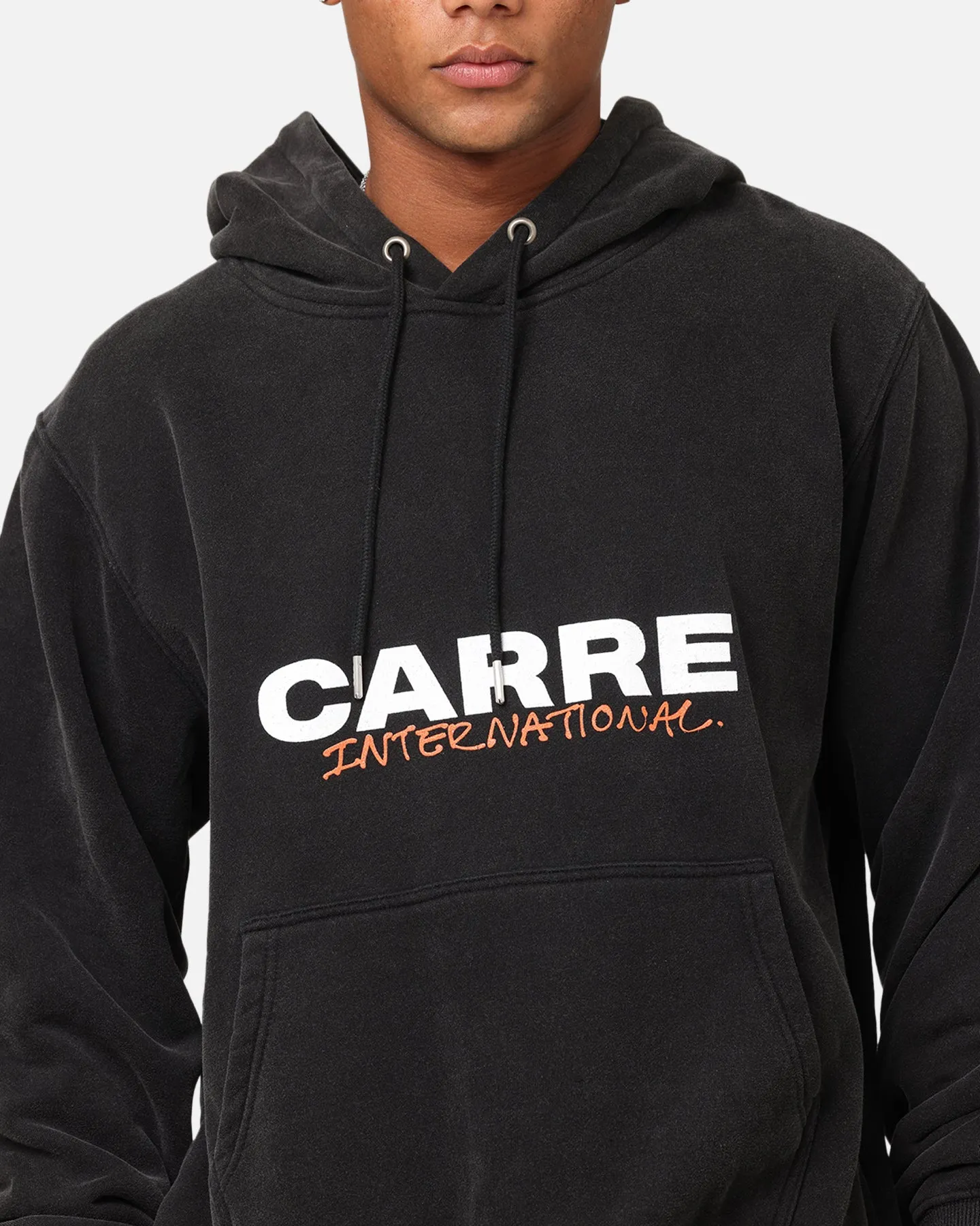 Carre Handdrawn Hoodie Vintage Black/White