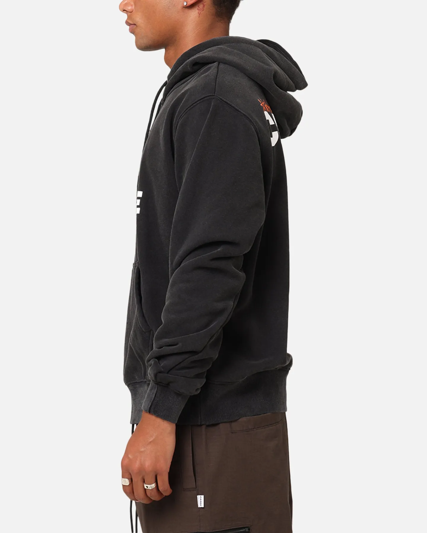 Carre Handdrawn Hoodie Vintage Black/White